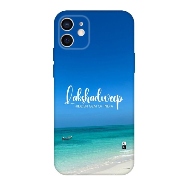 Lakshadweep Hidden Gem Back Case for iPhone 12 Pro